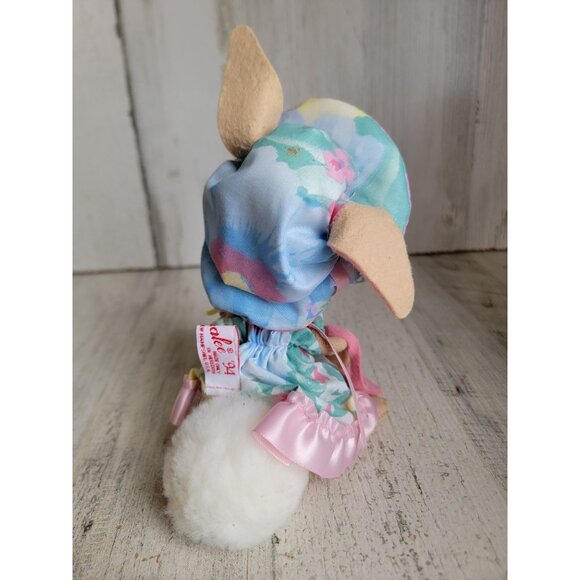 Annalee flower bunny floral vintage plush home decor xmas - Picture 3 of 7